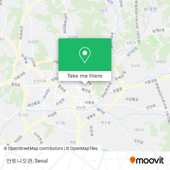 안토니오관 map