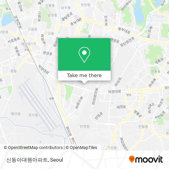 신동아대원아파트 map