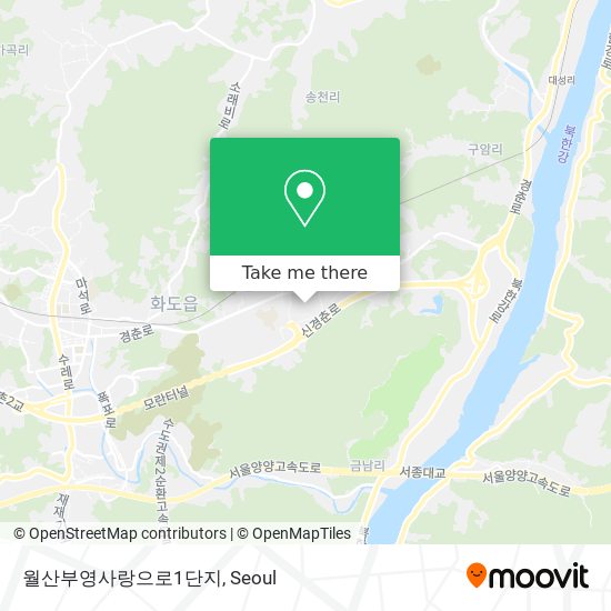 월산부영사랑으로1단지 map