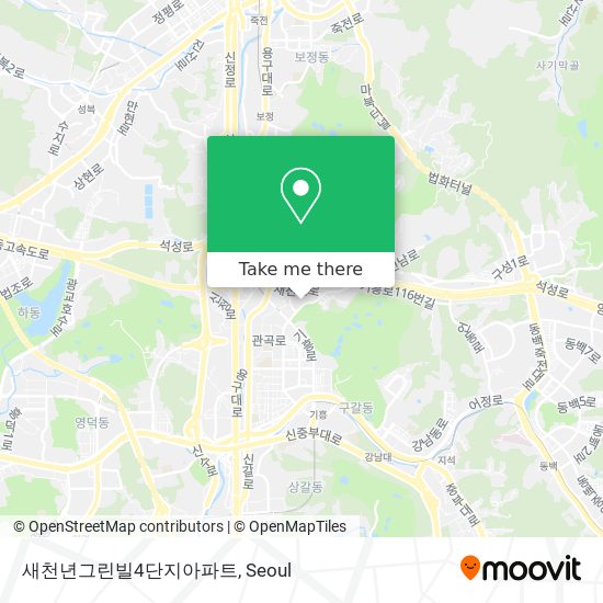 새천년그린빌4단지아파트 map
