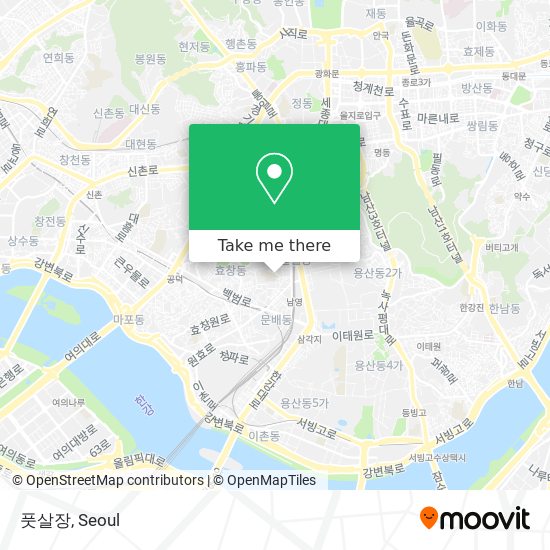 풋살장 map