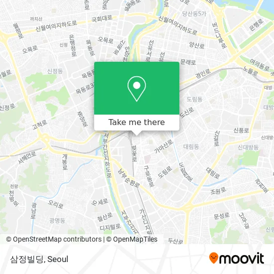 삼정빌딩 map