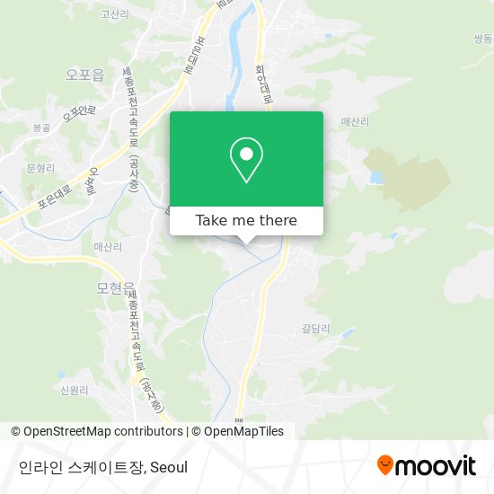 인라인 스케이트장 map