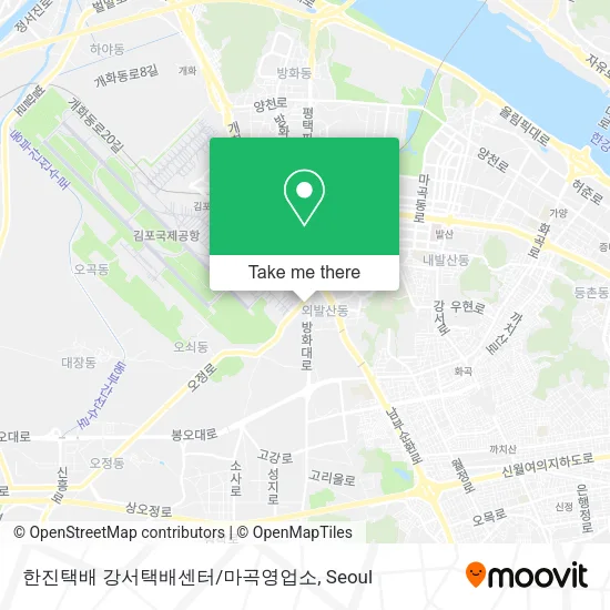 한진택배 강서택배센터/마곡영업소 map