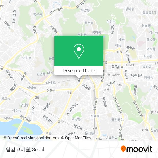 웰컴고시원 map