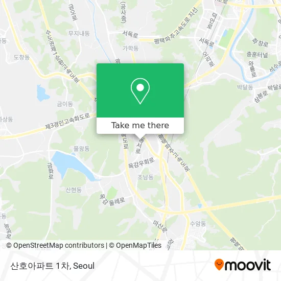 산호아파트 1차 map