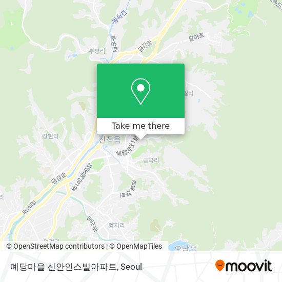 예당마을 신안인스빌아파트 map