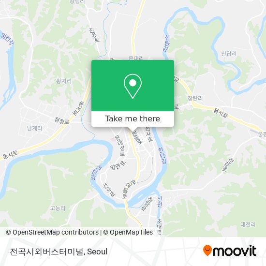 전곡시외버스터미널 map