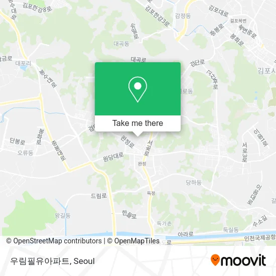 우림필유아파트 map