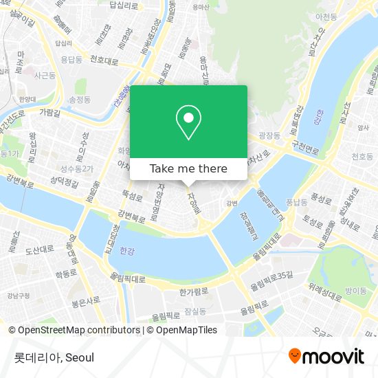 롯데리아 map