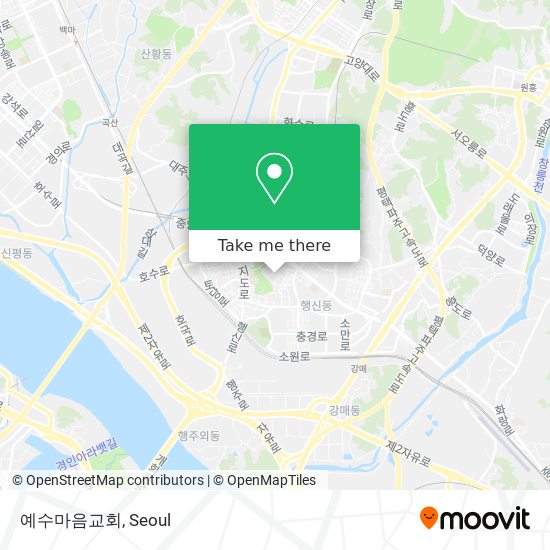 예수마음교회 map