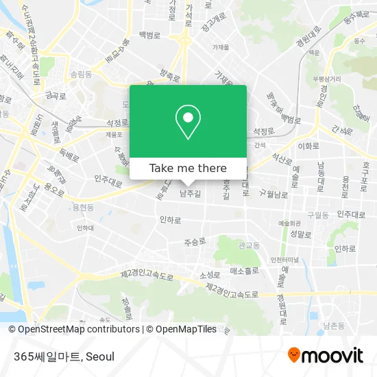 365쎄일마트 map