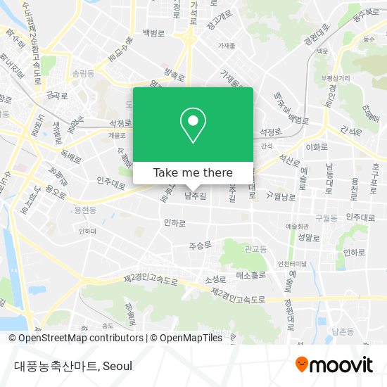 대풍농축산마트 map