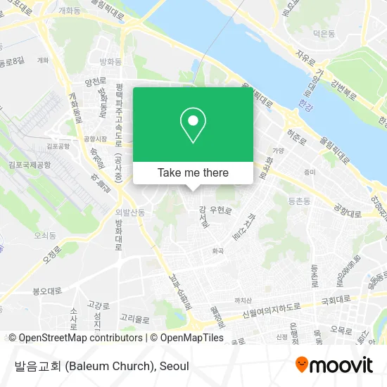 발음교회 (Baleum Church) map
