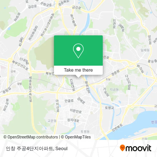 인창 주공4단지아파트 map