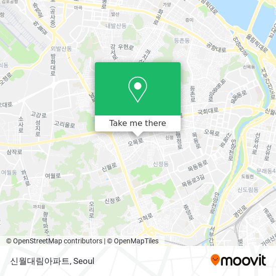 신월대림아파트 map