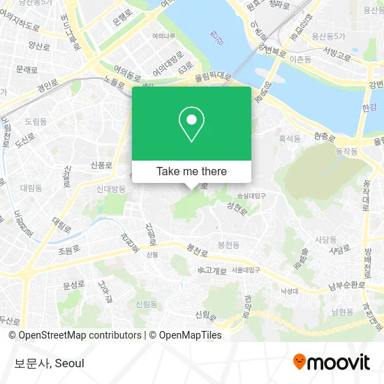 보문사 map