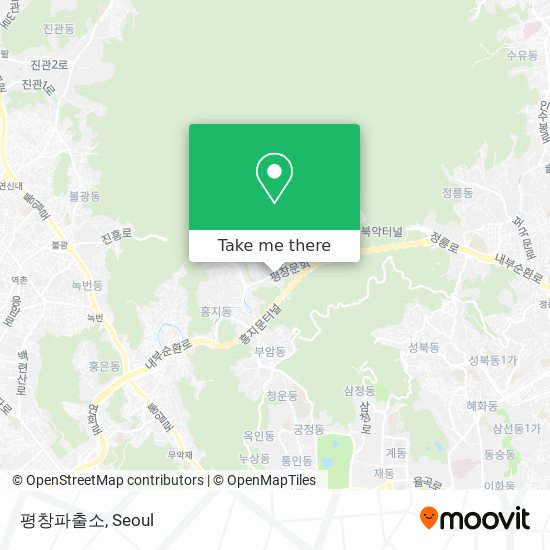 평창파출소 map