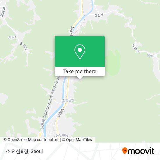 소요산8경 map