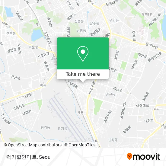 럭키할인마트 map