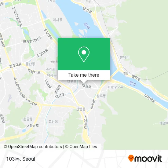 103동 map