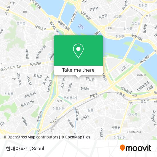 현대아파트 map