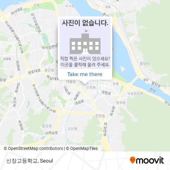 신장고등학교 map