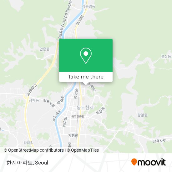 한전아파트 map