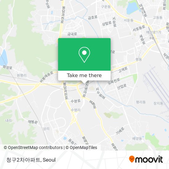 청구2차아파트 map