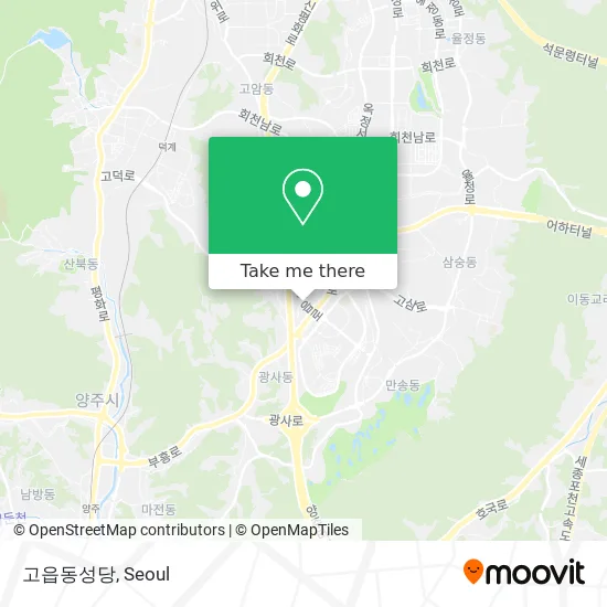 고읍동성당 map