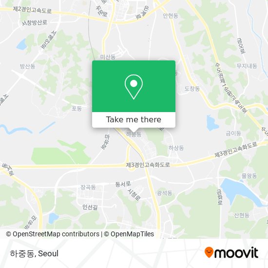 하중동 map