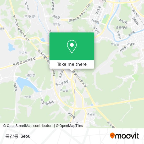 목감동 map