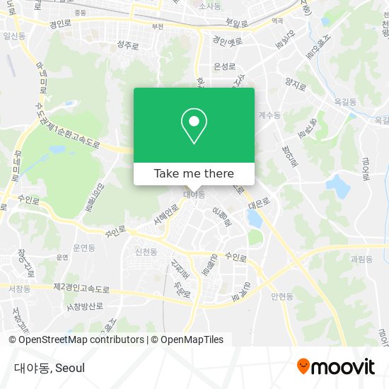 대야동 map