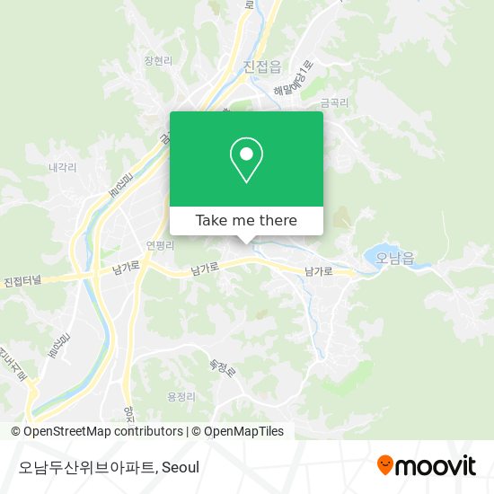 오남두산위브아파트 map