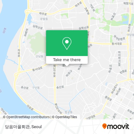 당음마을회관 map