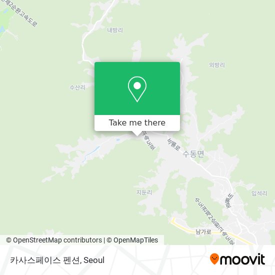 카사스페이스 펜션 map