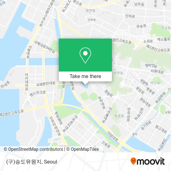 (구)송도유원지 map