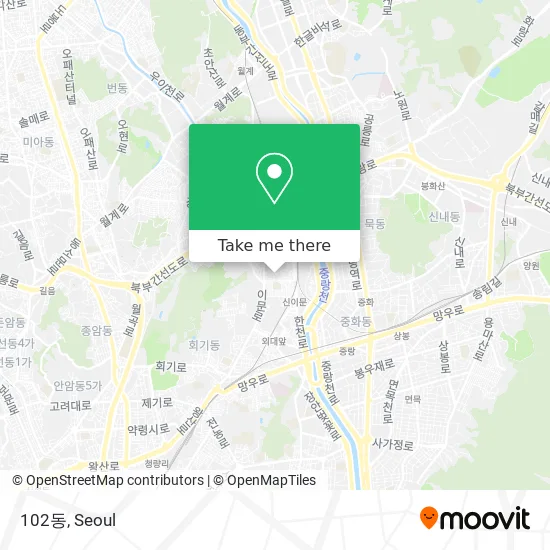 102동 map