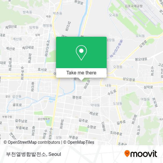 부천열병합발전소 map