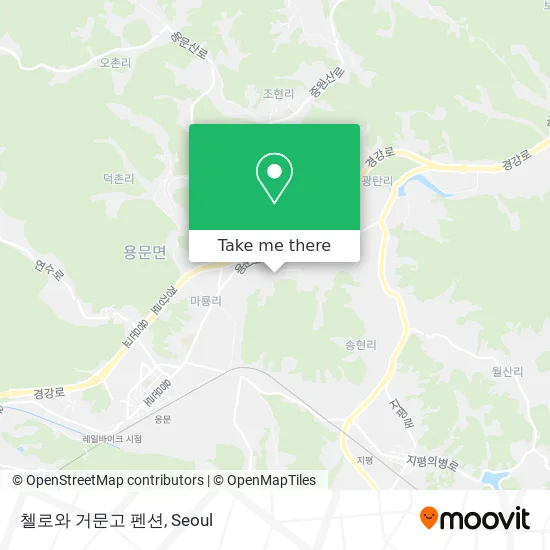첼로와 거문고 펜션 map