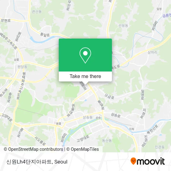 신원Lh4단지아파트 map