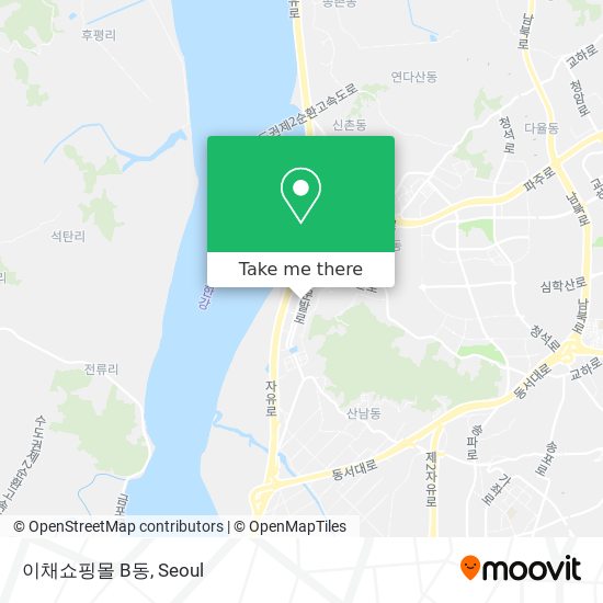 이채쇼핑몰 B동 map