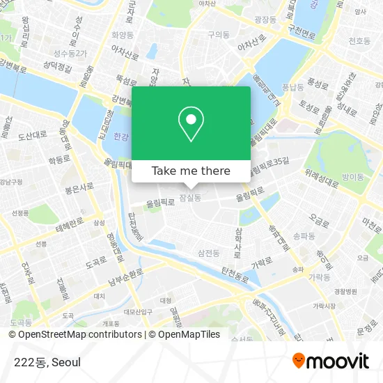 222동 map