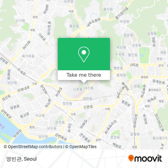영빈관 map
