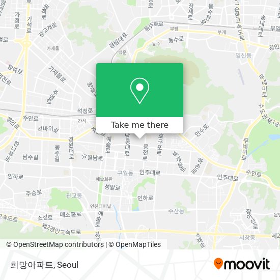 희망아파트 map