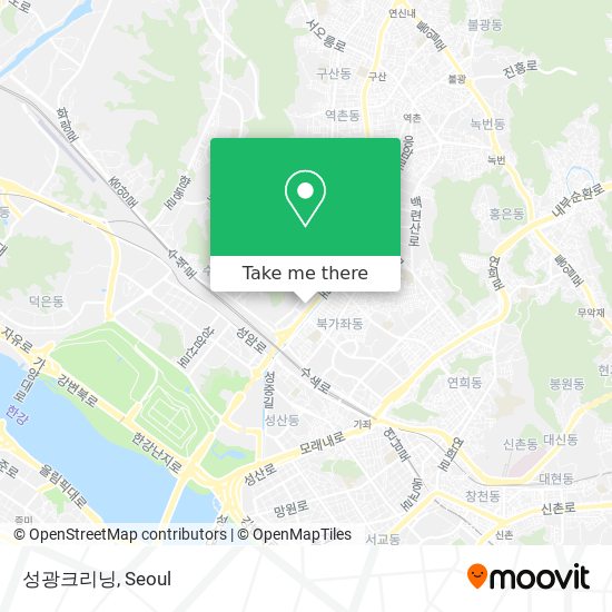 성광크리닝 map