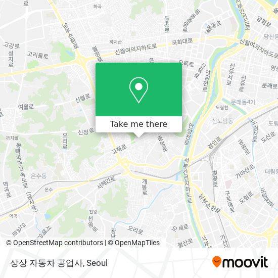 상상 자동차 공업사 map