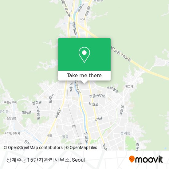 상계주공15단지관리사무소 map