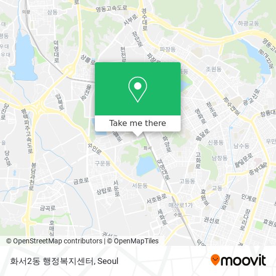 화서2동 행정복지센터 map