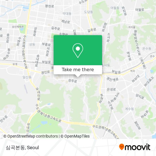 심곡본동 map